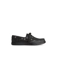 Main view of Black Bluefish 2-Eye Boat Shoe Boat Shoes for women. 